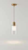 Minimalist Glass Pendant Light